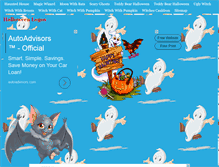 Tablet Screenshot of halloween-clipart.clipartonline.net
